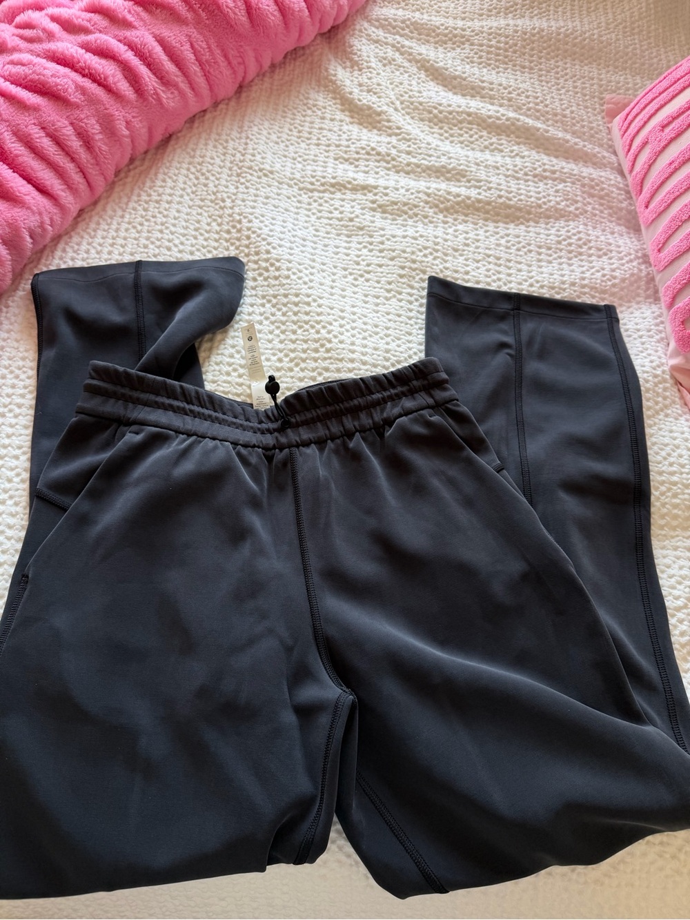 lululemon athletica Straight Leg Pants in Black